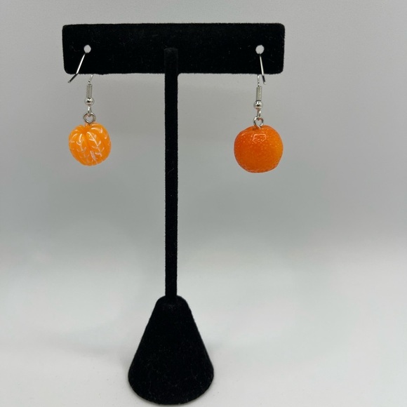 3 for $20 Fun and Fruity Oranges Acrylic Earrings – Dangle Style “You Pick 3” - Picture 6 of 7
